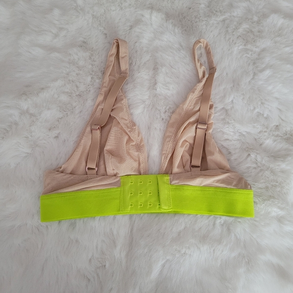 🥂AERIE 2-PACK SMOOTHEZ MESH PLUNGE BRALETTE SIZE XS - Picture 9 of 11